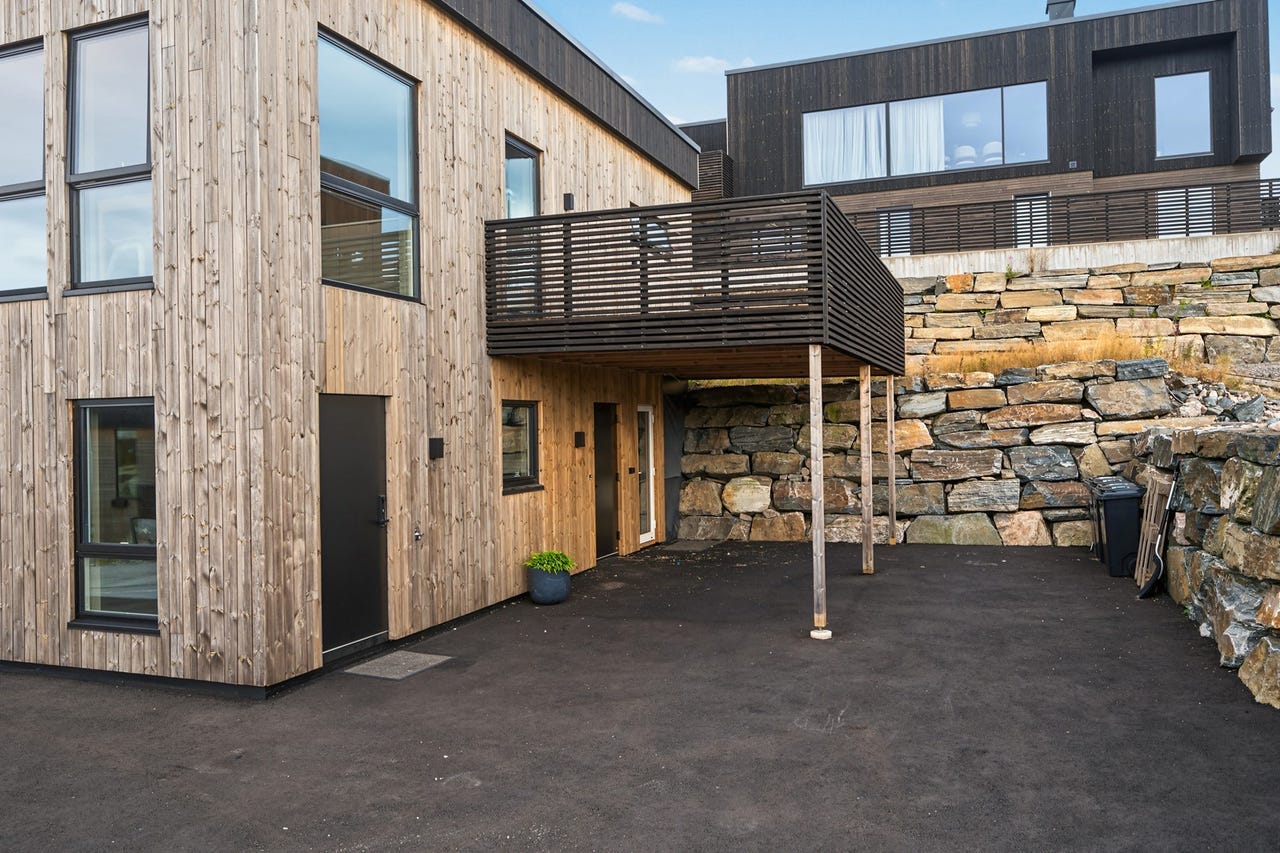 Carport i tilknytting til bolig