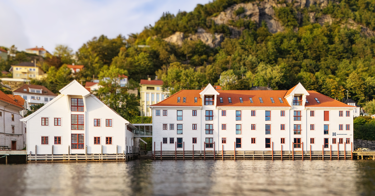 Velkommen til Sandviksstranden - en arbeidsplass i sjøkanten sentralt i Sandviken