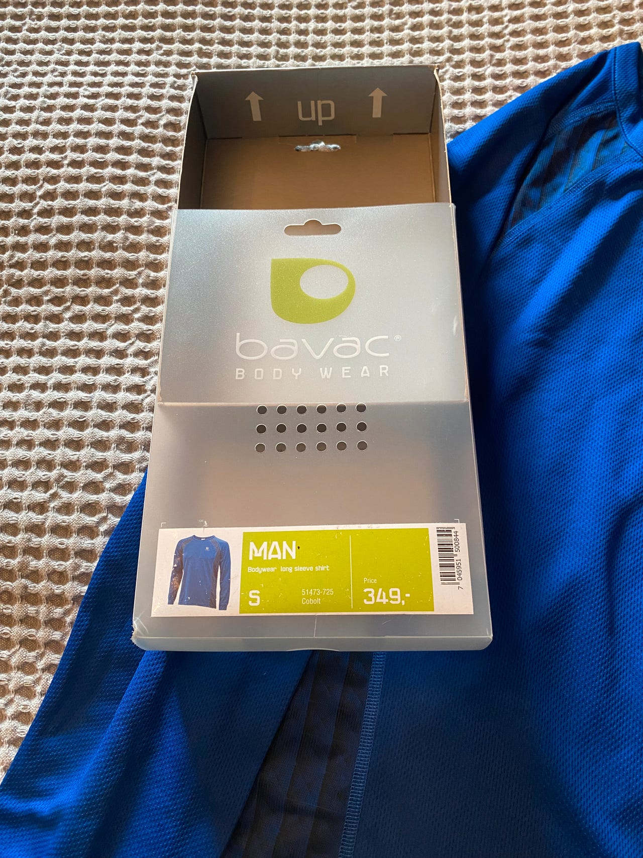 Bavac bodywear long sleeve shirt Cobolt farge | FINN-torget