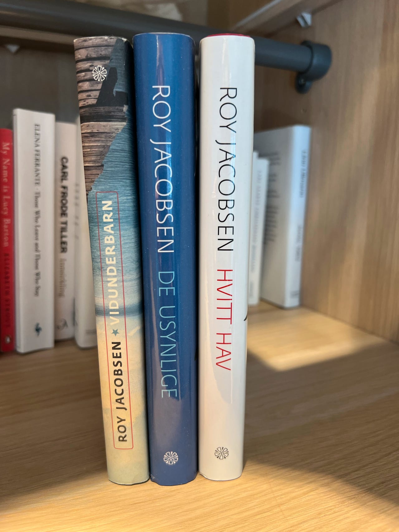 Roy Jacobsen romaner Vidunderbarn De Usynlige Hvitt Hav | FINN-torget