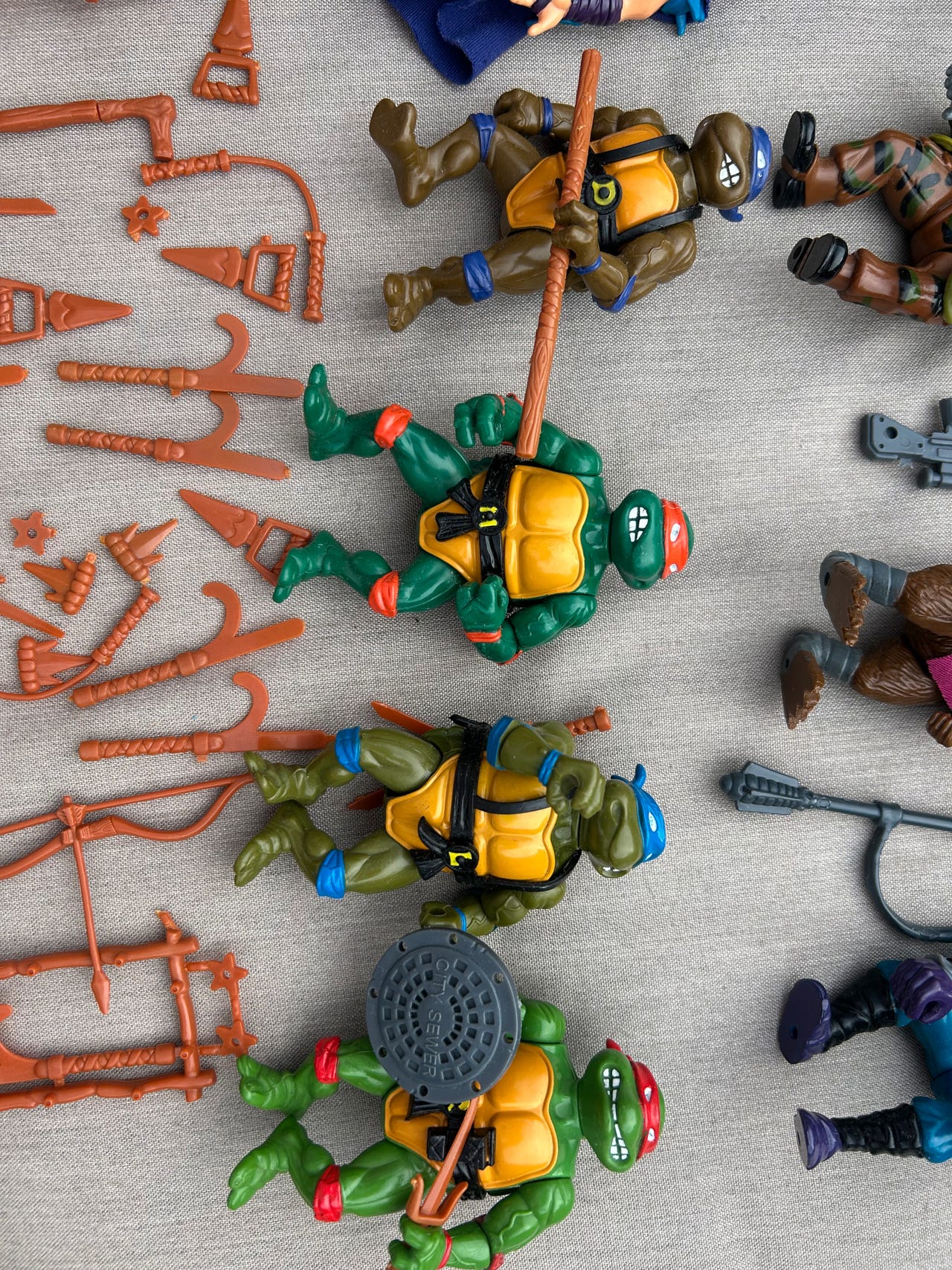 Teenage Mutant Ninja Turtles Actionfigurer med Tilbehør | FINN-torget