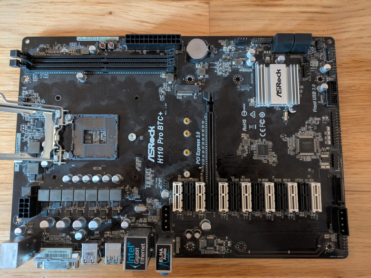 Crypto Mining Asrock H110 Pro Btc+ Rtx 3080 H110 Pro Btc+ Bitcoin