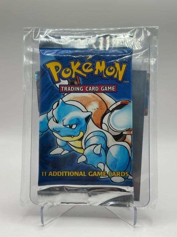 Pokemon Base Set Booster Pack | 4th print tamper sealed | FINN-torget