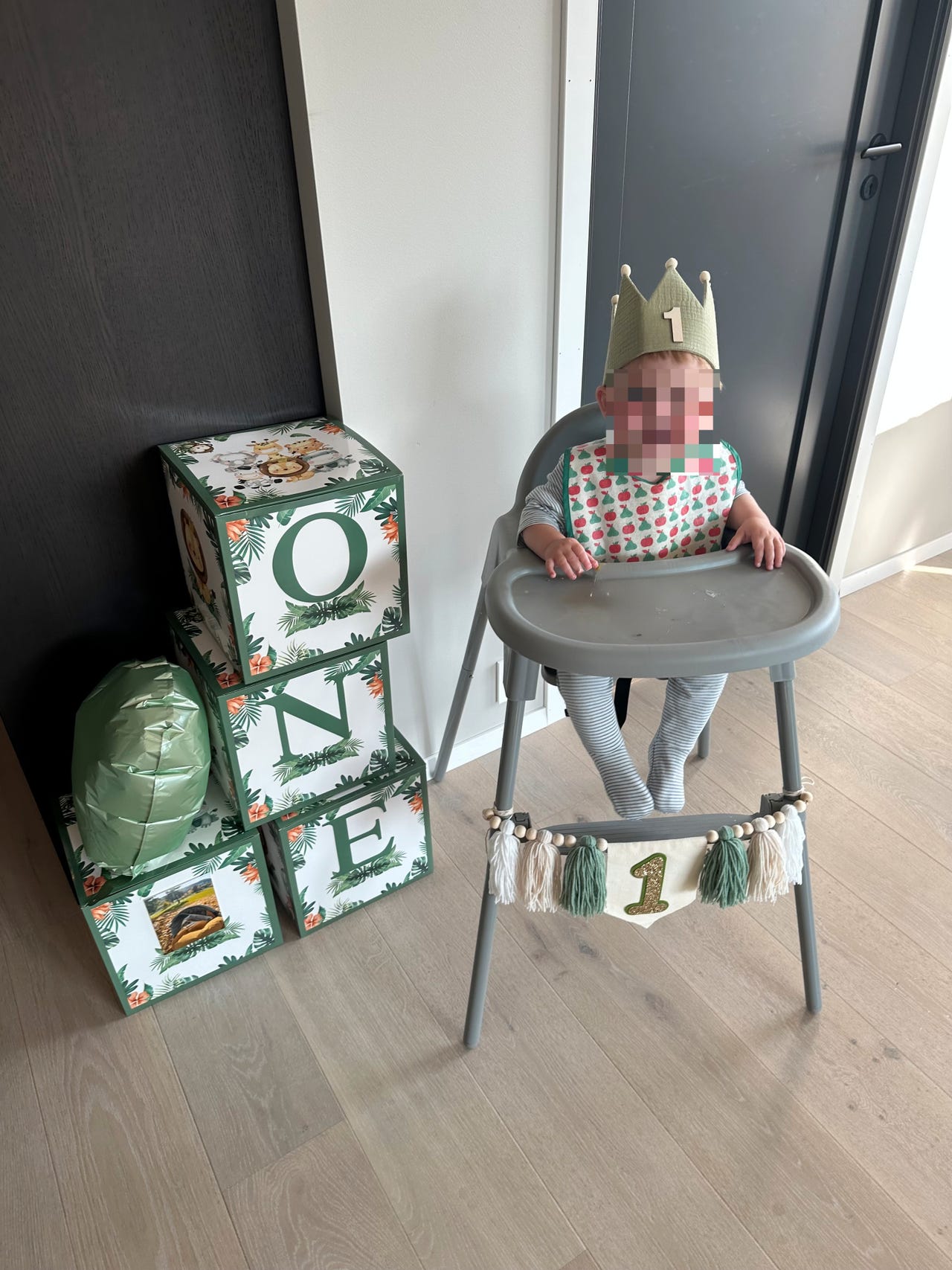 Födelsedagskit 1-år Blå main image 1