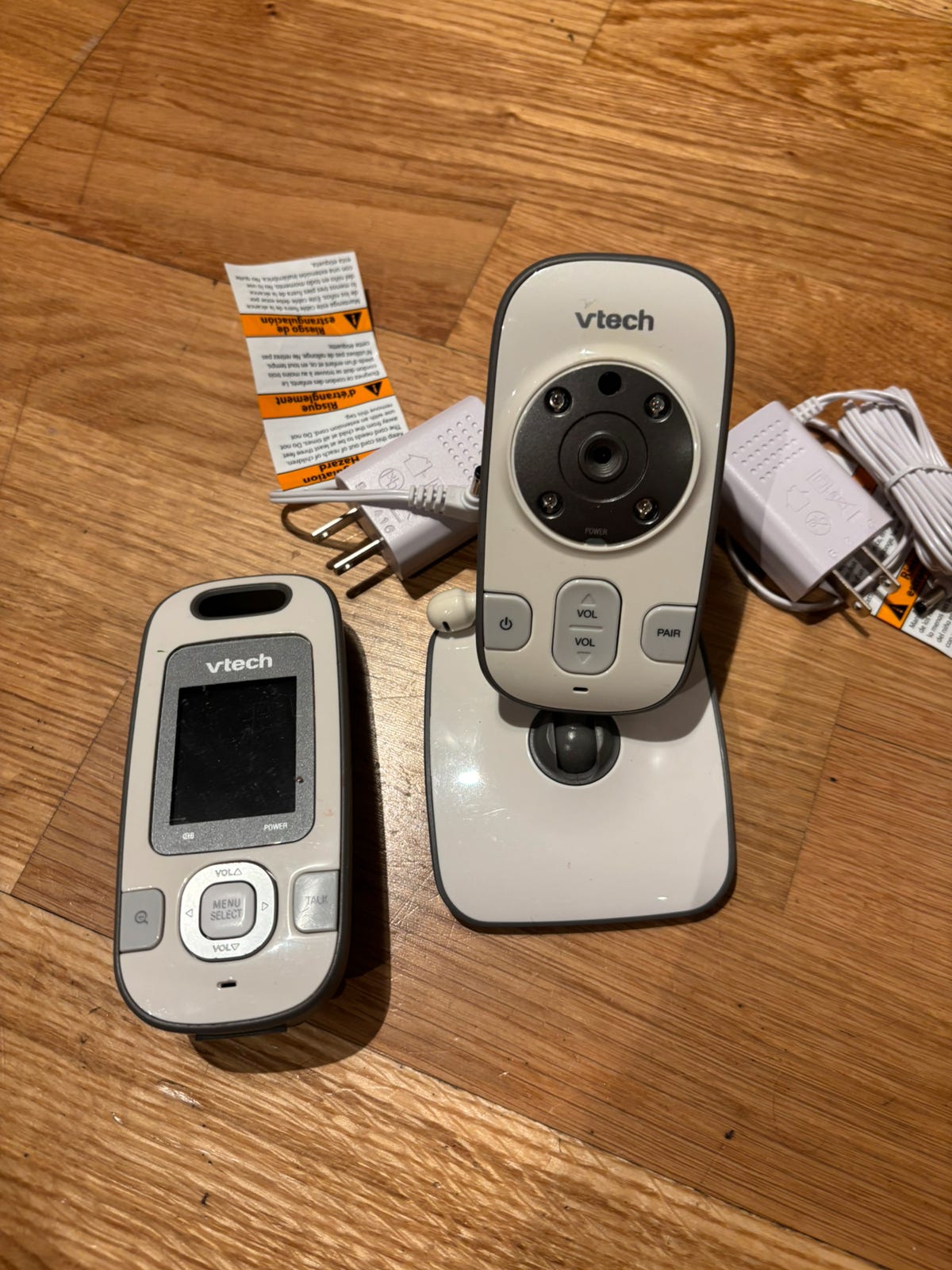 VTech BM2600 babycall med kamera – Amerikansk modell (110V) | FINN-torget