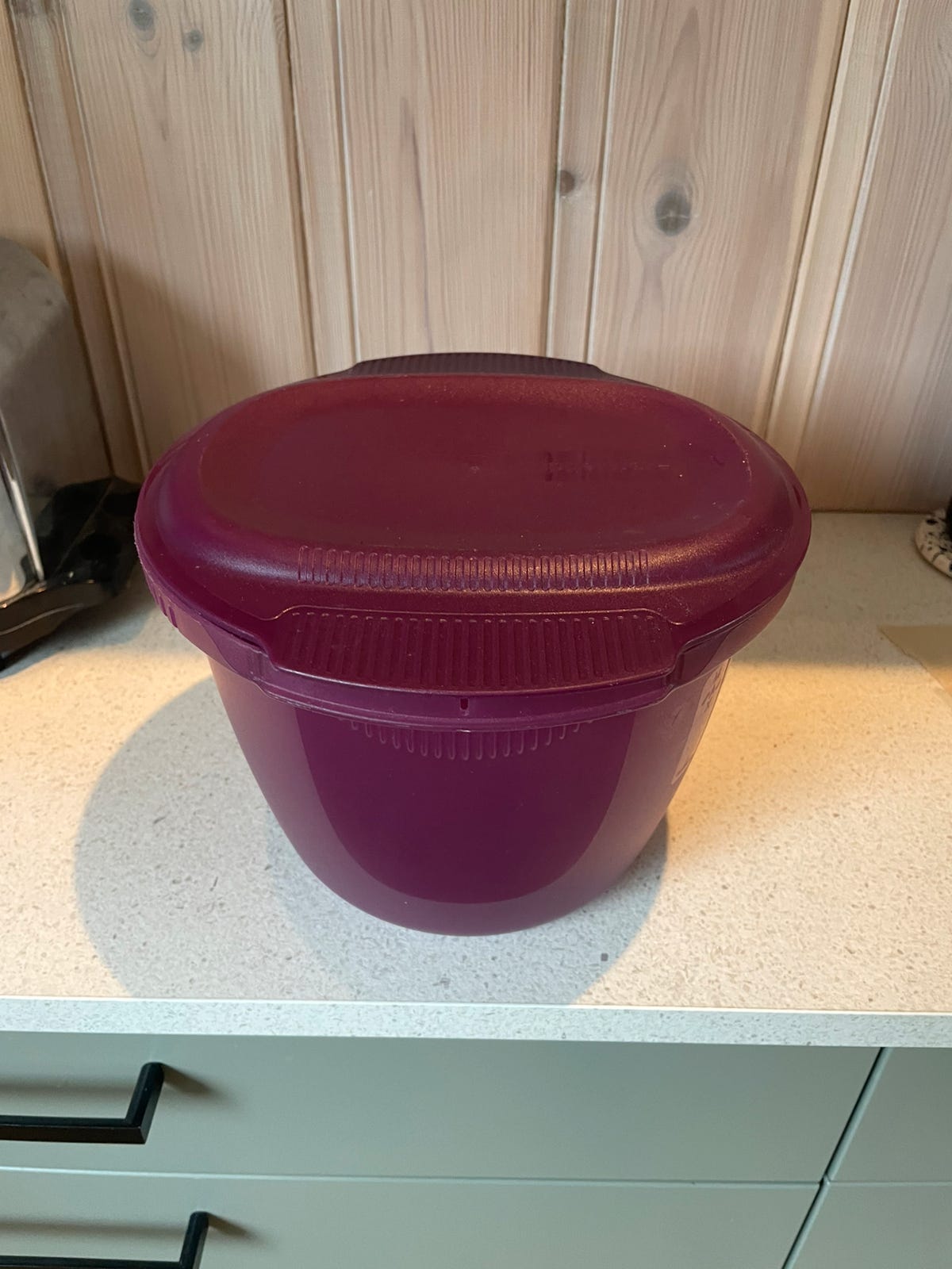 Riskoker for mikrobølgeovn, Tupperware 3L | FINN-torget