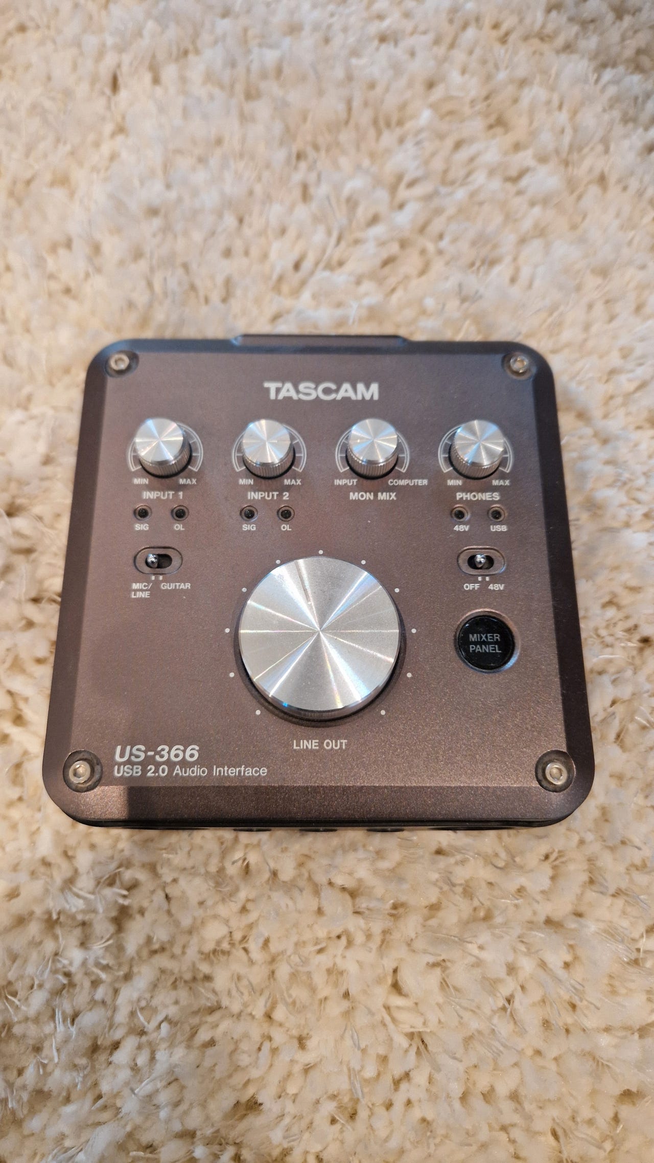 Tascam US-366 USB 2.0 Audio Interface | FINN-torget