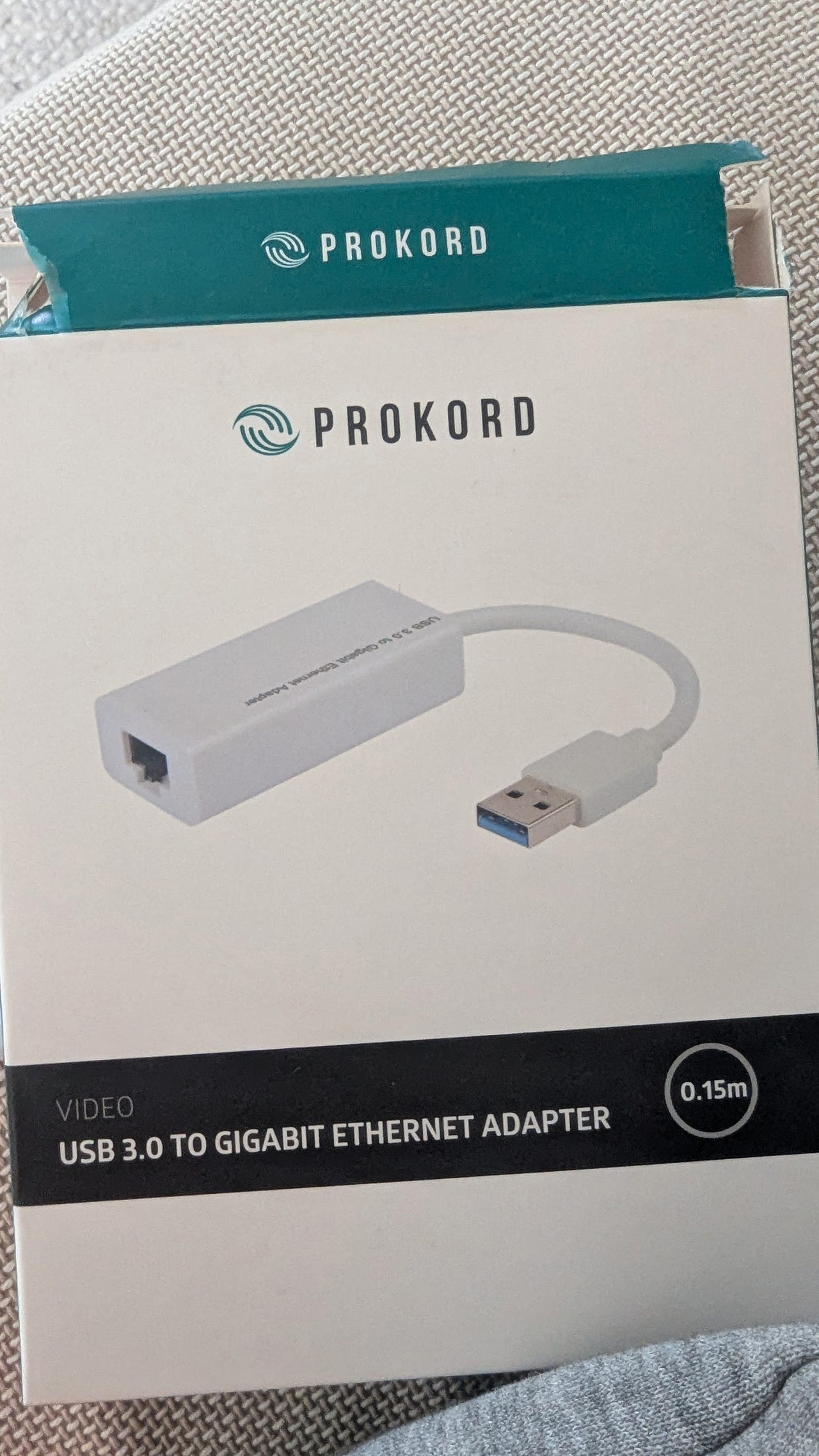 Prokord USB 3.0 til Gigabit Ethernet Adapter | FINN-torget