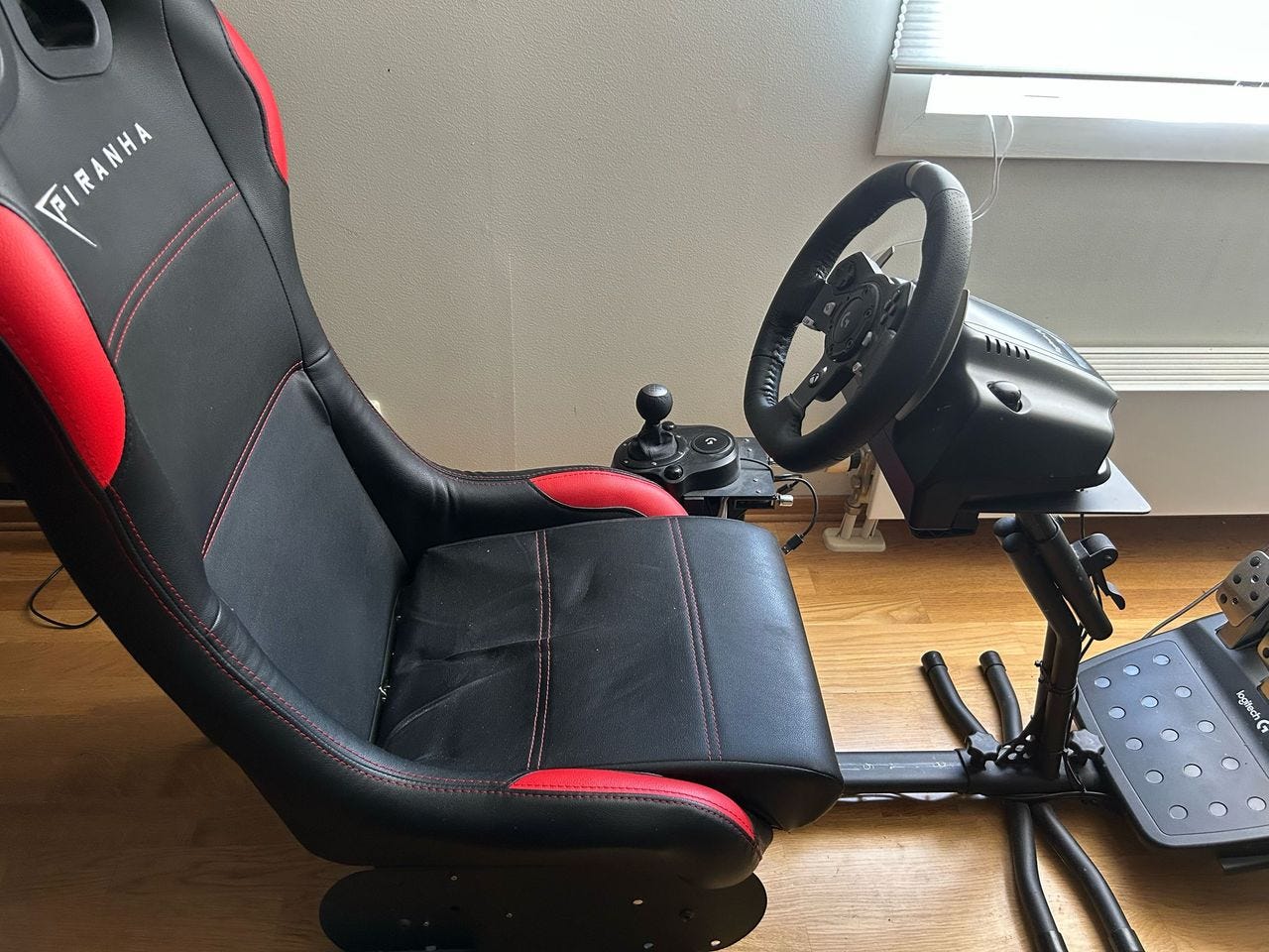 Racing simulator setup / ratt, pedaler, shakers, seat/ for Xbox - PC ...