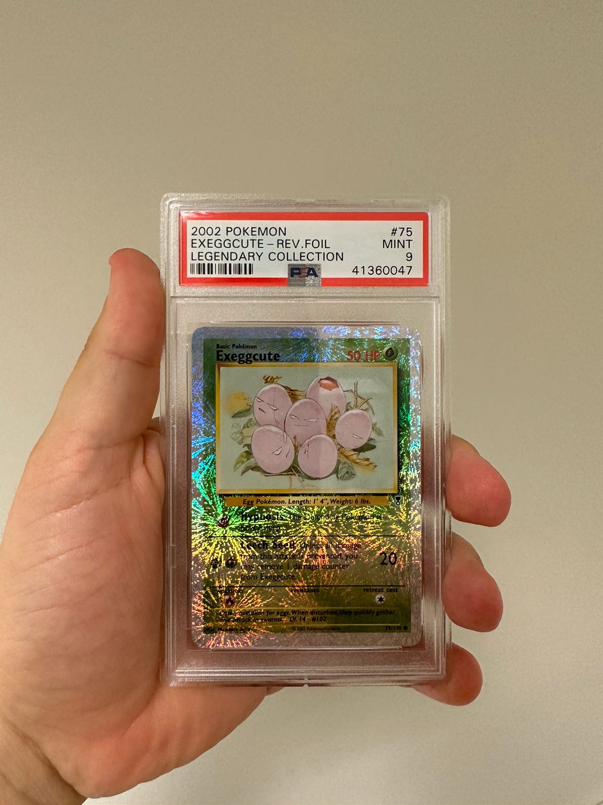 Pokemon Exeggcute Legendary Collection PSA 9 FINN torget