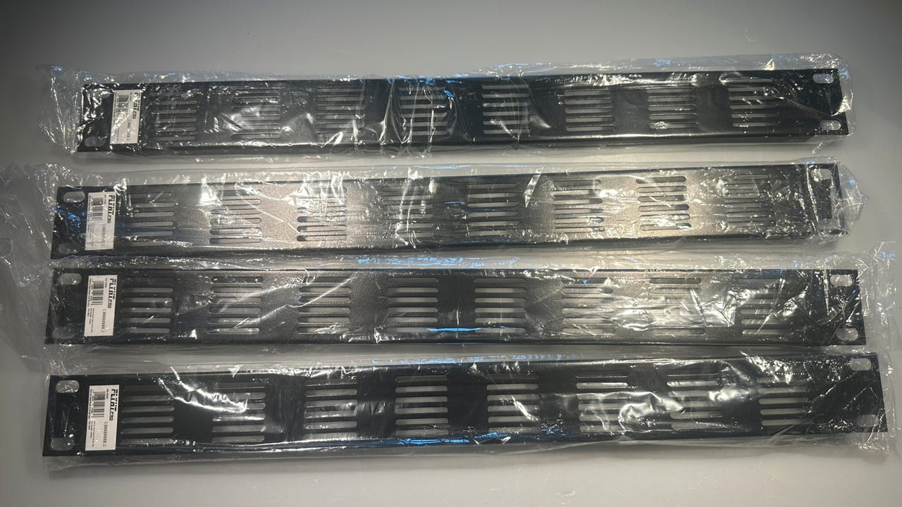 4 stk 1U Rack Panel AV Air Vent | FINN-torget