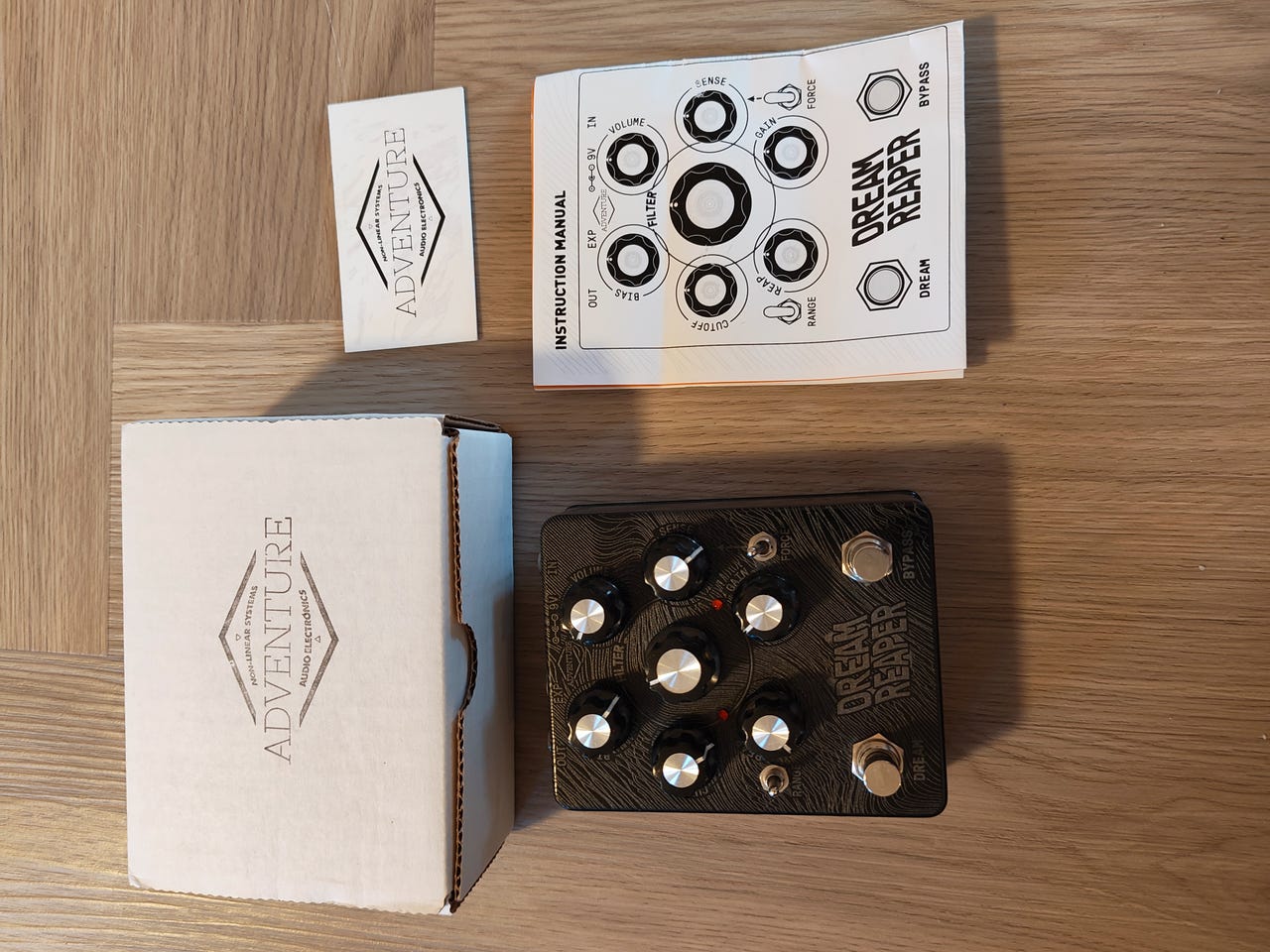 ★レア★【Adventure Audio】DREAM REAPER FUZZ Adventure Audio Dream Reaper Fuzz Pedal - Perfect Circuit