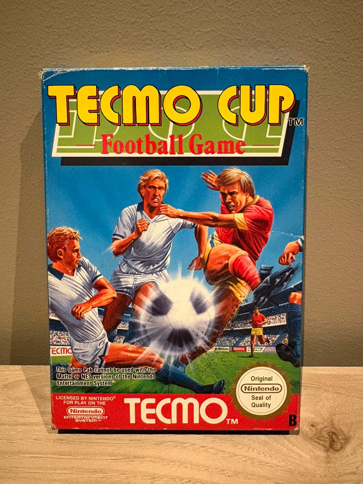 Nintendo NES Tecmo Cup Fotball Game SCN FINN-torget