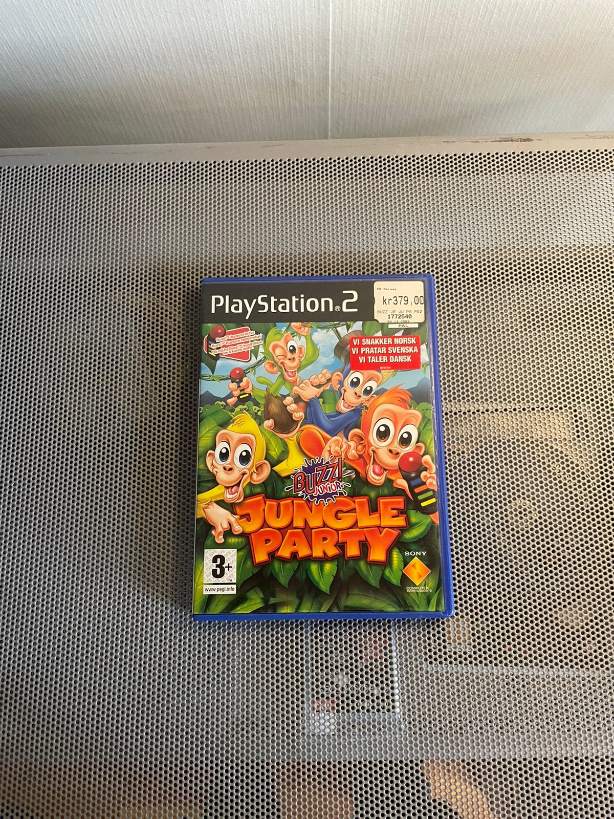 Buzz Junior Jungle Party (Apebuzz) Norsk Tale PS2 | FINN-torget