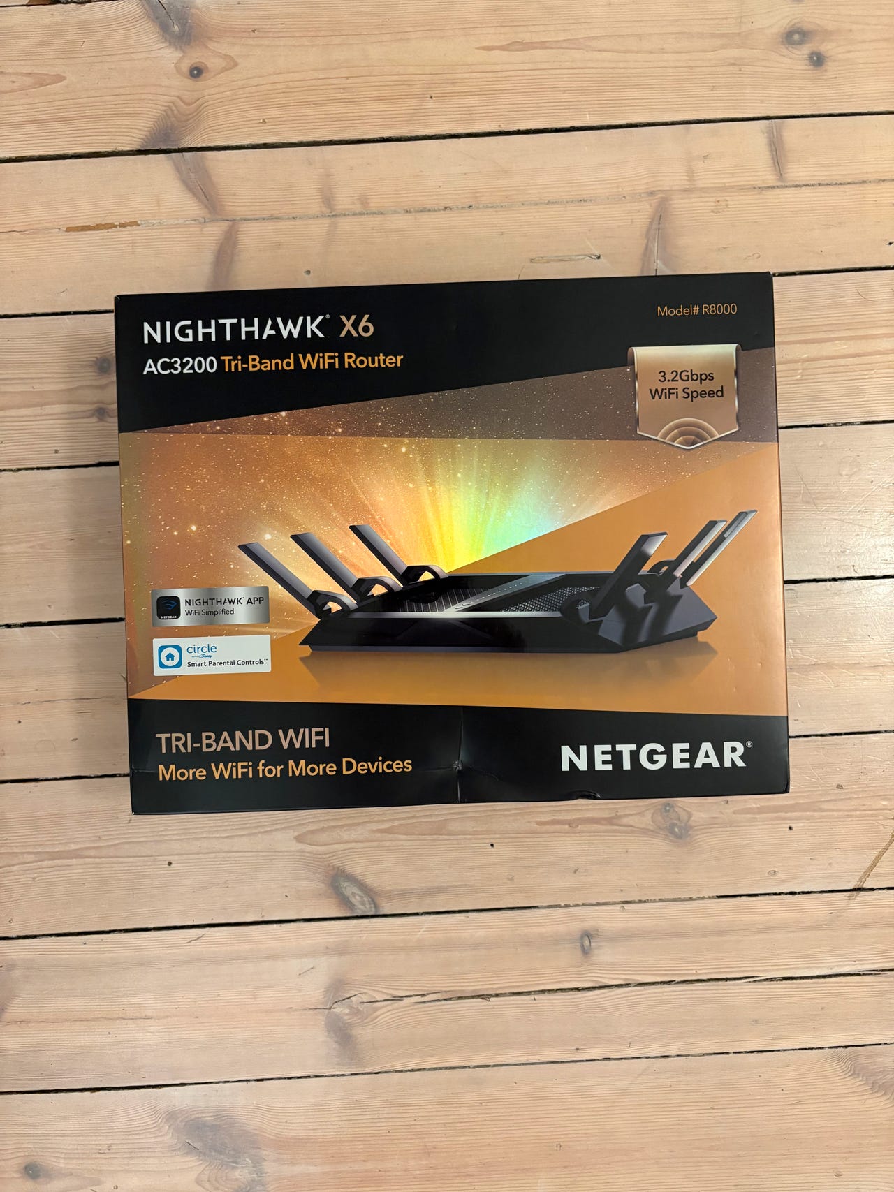 Netgear Nighthawk X6, AC3200 R8000 