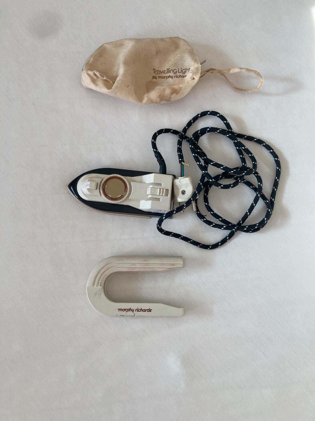 Fer à Repasser De Voyage Vintage Morphy Richards TI 130 - Double Tension