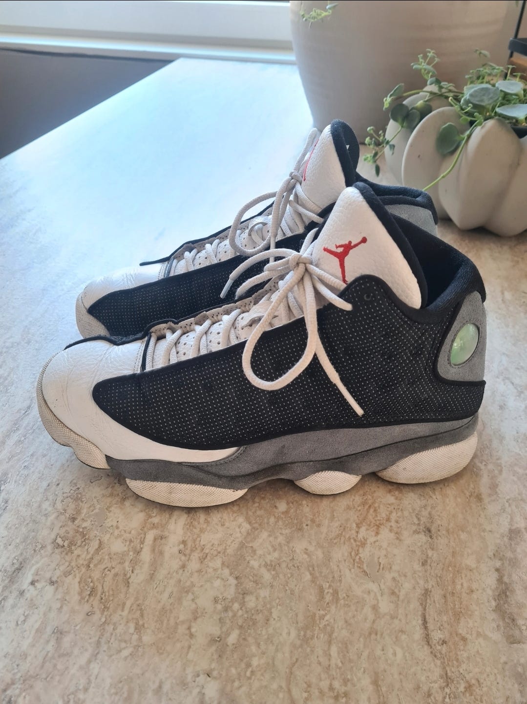 13 Flint Black Jordan 13 Pink And Grey Pin By Thais Vasconcellos