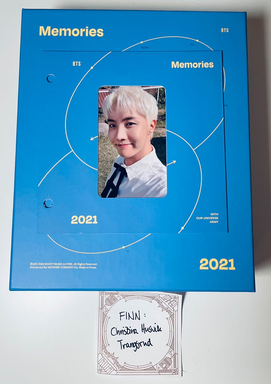 BTS Memories 2021 blu-ray box set | FINN-torget