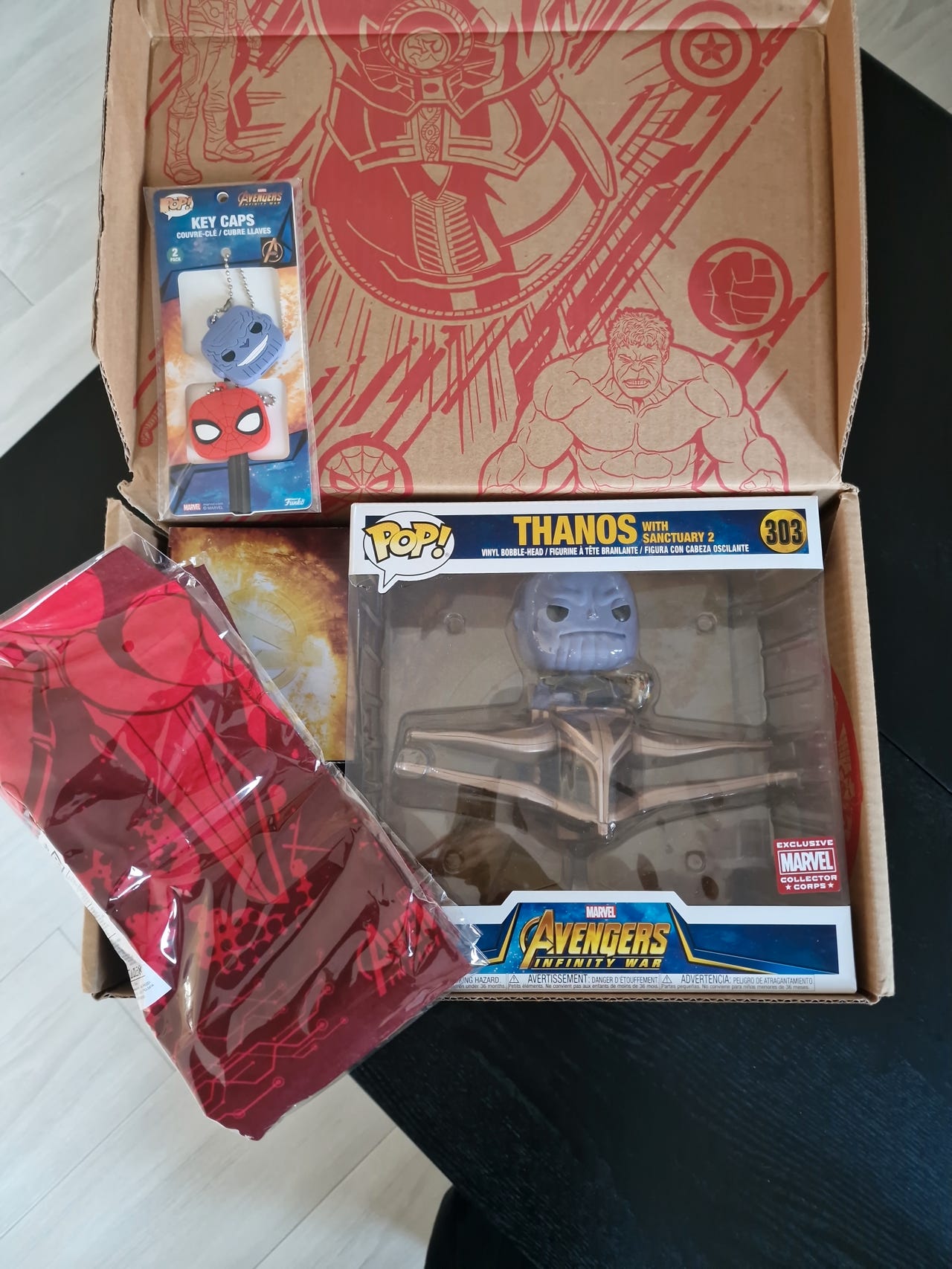 Box Marvel Collector Corps Avengers Infinity War Box Marvel