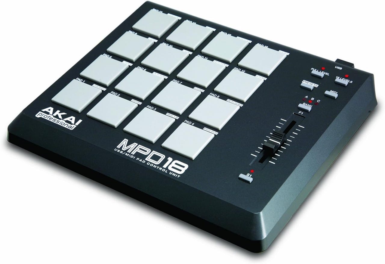 AKAI Professional MPD18 Compact USB MIDI Pad Controller | FINN-torget
