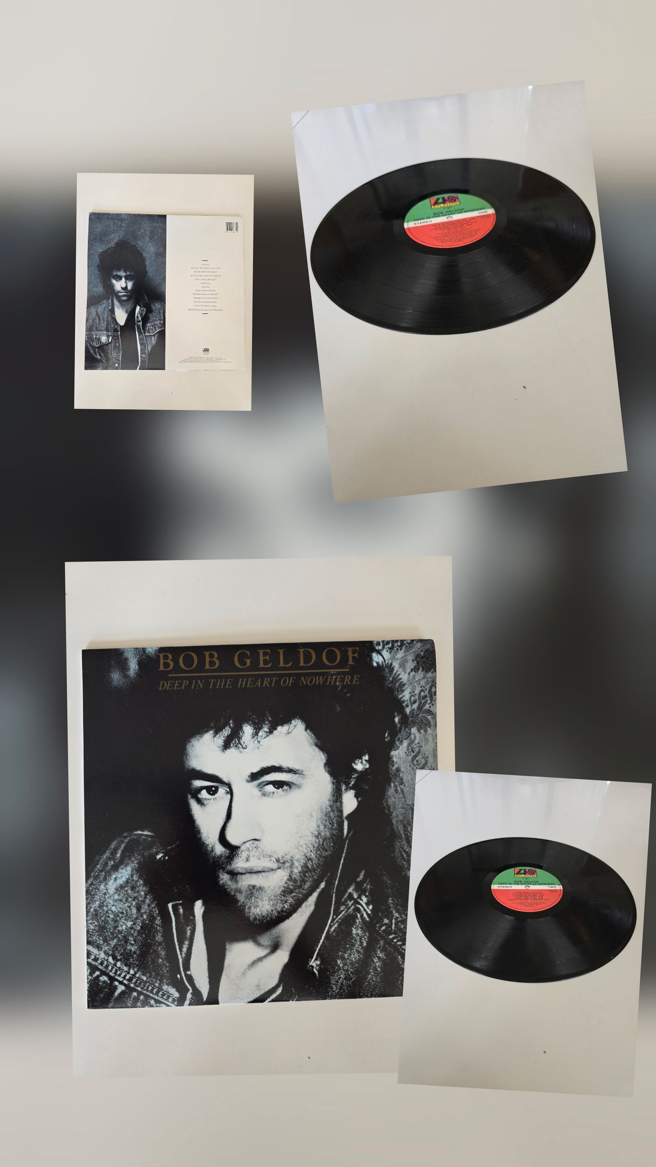 CLAPTON参加！BOB GELDOF/DEEP IN THE HEART ～ Bob Geldof – Deep In The Heart Of Nowhere – Vinyl (LP, Album