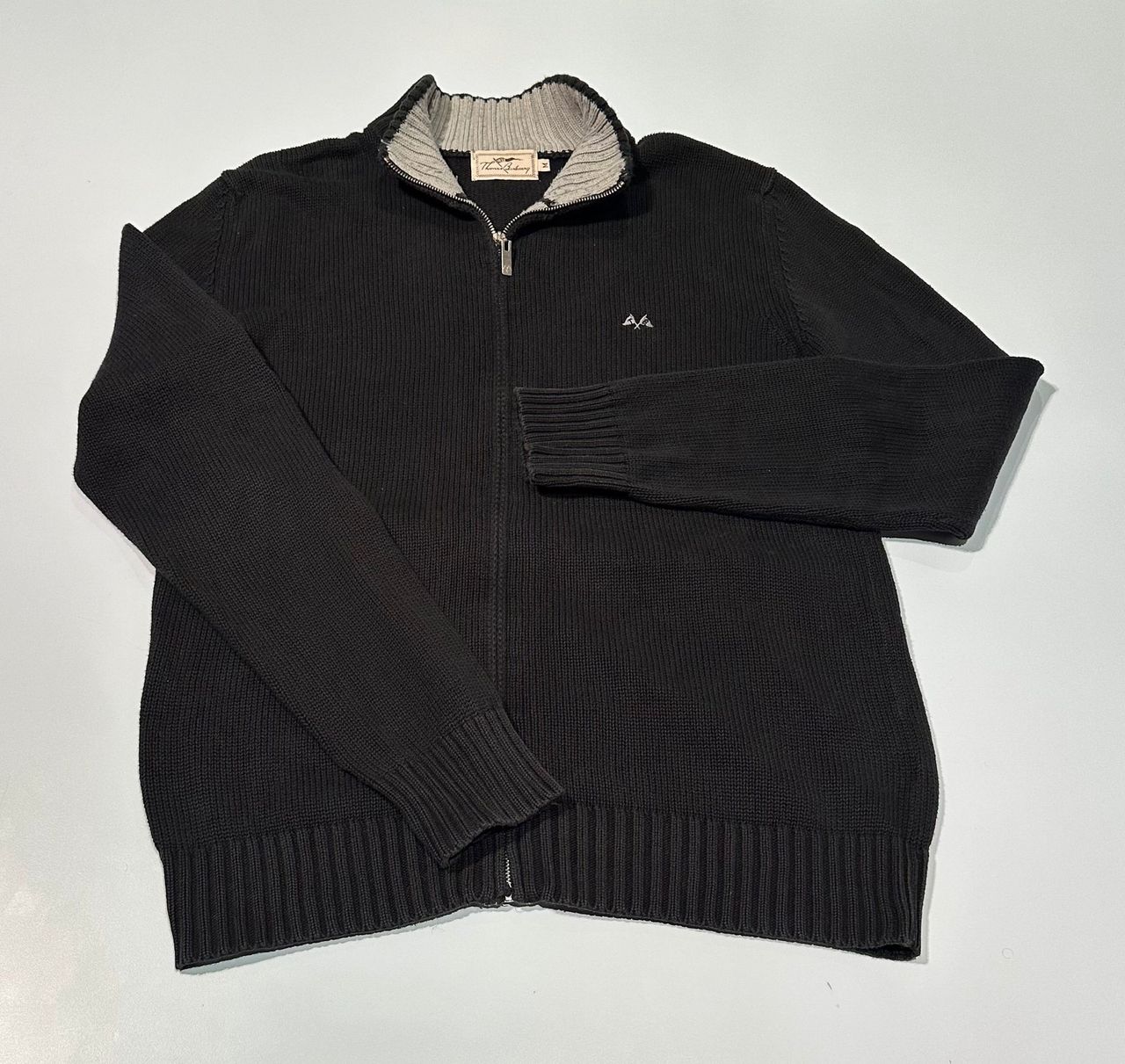 Thomas Burberry Knit Full-Zip Vintage | FINN-torget
