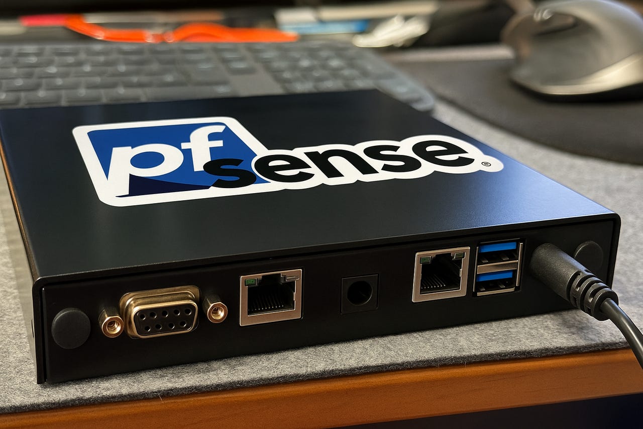 Kraftig pfSense Router – Perfekt til hjemmenettverk, lab eller ...