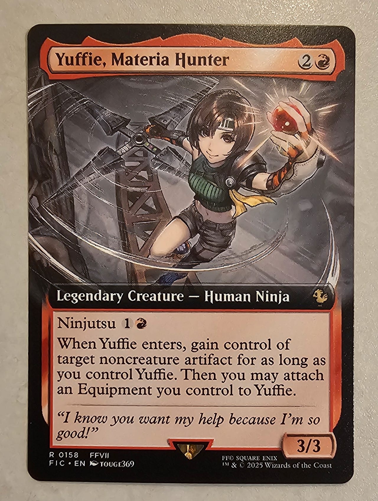 MTG - Yuffie, Materia Hunter, NM | FINN-torget