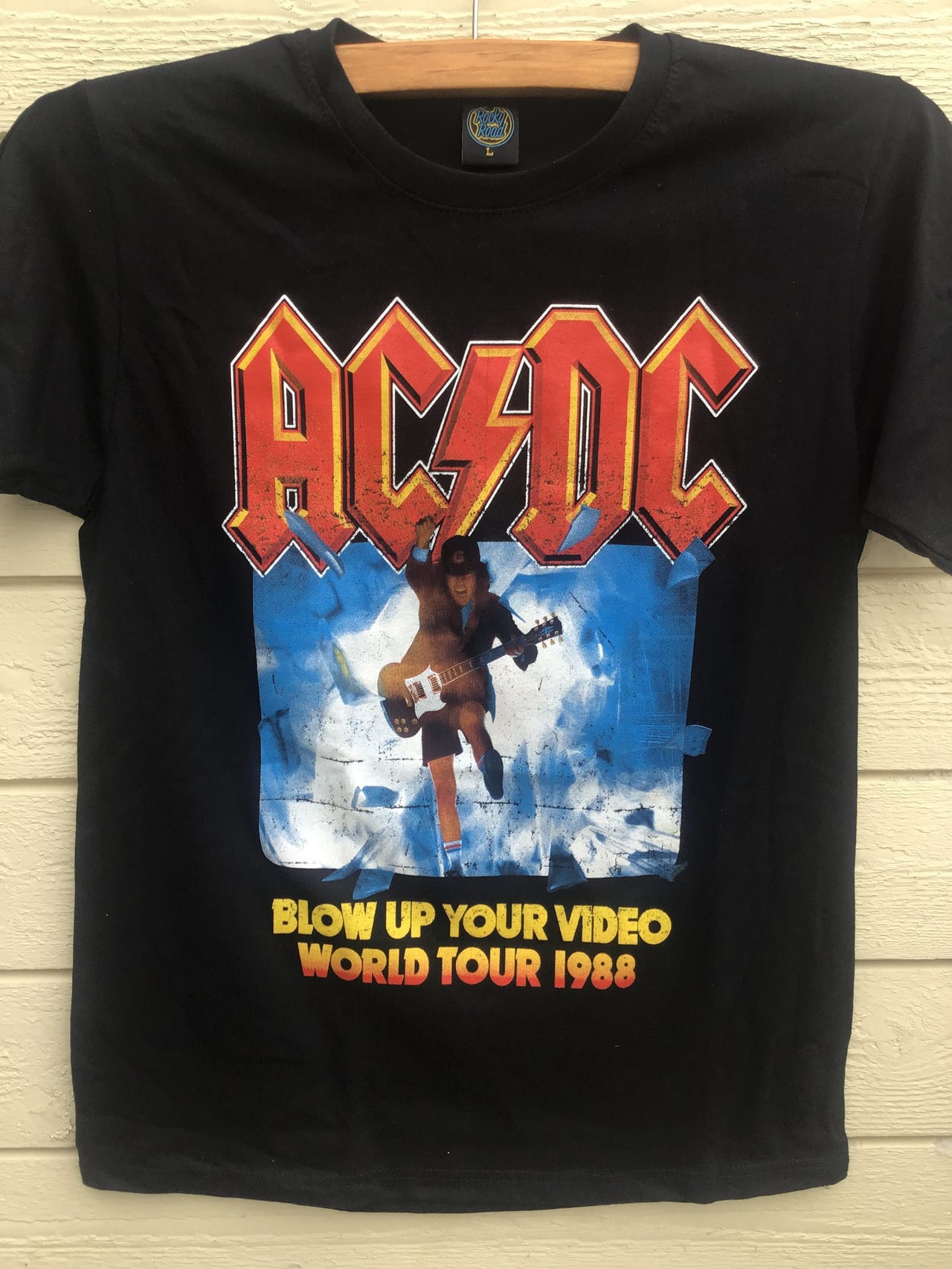 AC/DC - World Tour 1988 t-shirt (Str L) | FINN-torget