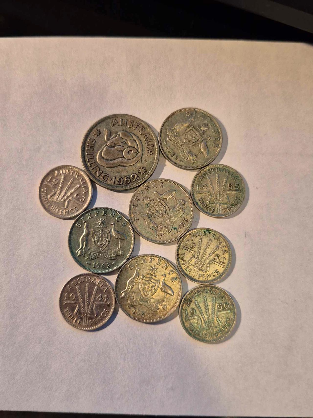 lot-med-10-australske-s-lvmynter-australia-finn-torget