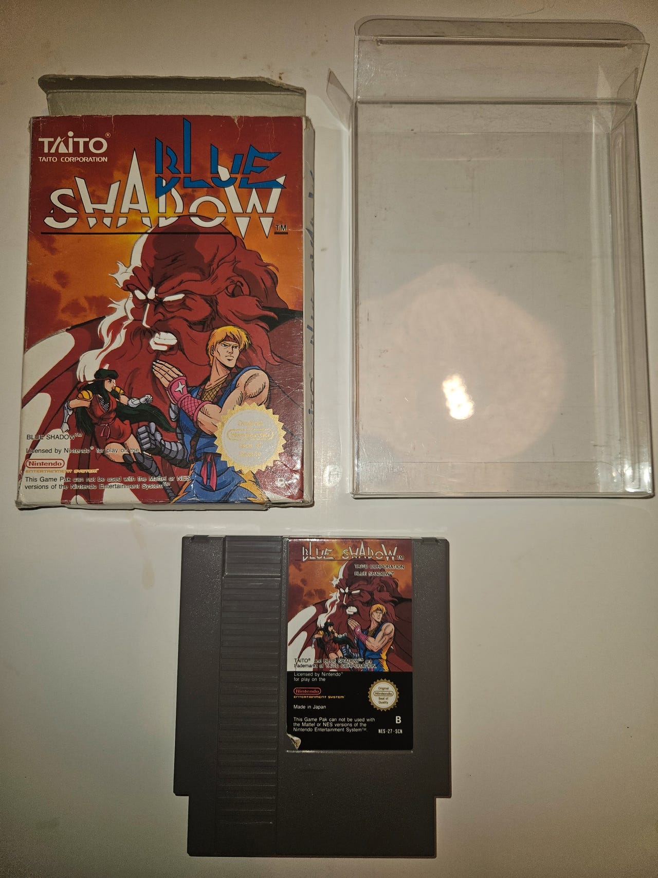 Blue shadow nes d'occasion - Jeux vidéo