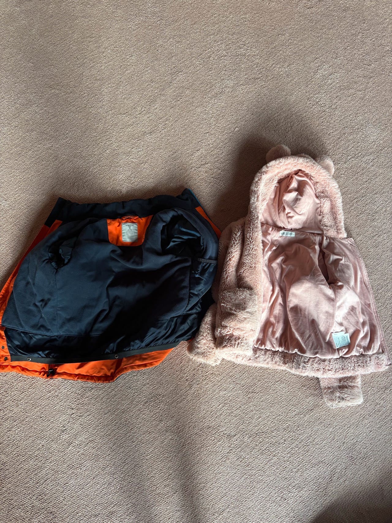 Først Mann Til Mølla, Polarn O Pyret+H&M fleece jakke selges billig ...