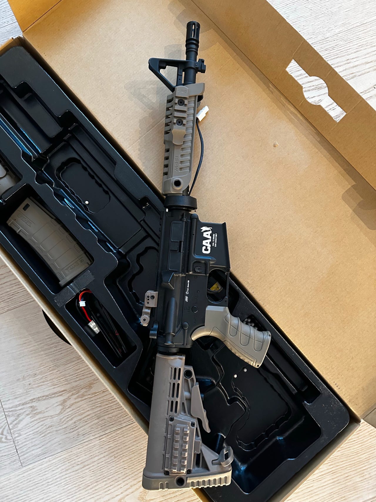 Airsoft rifle – CAA M4 SL Series | FINN-torget