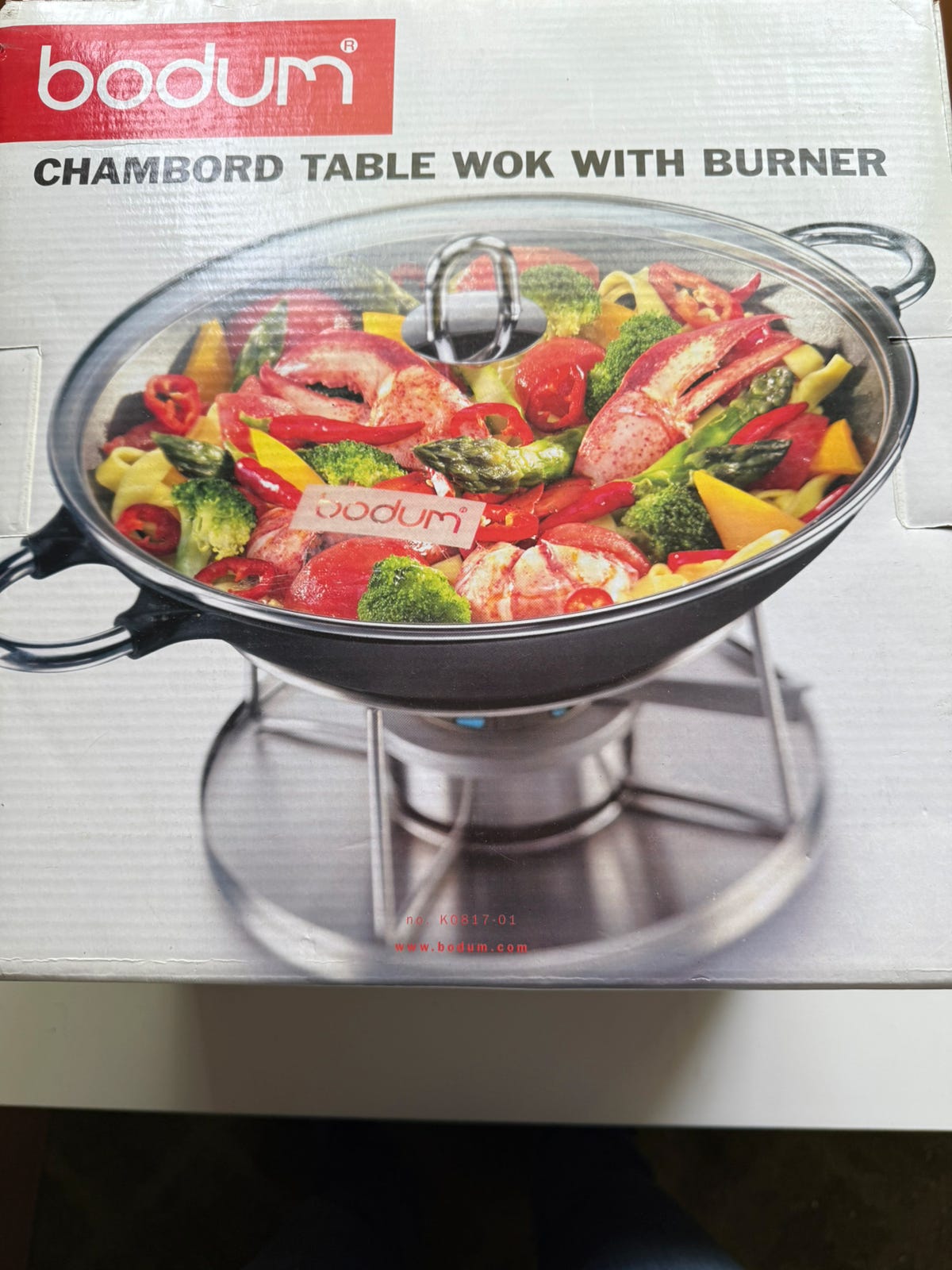 Bodum chambord table wok med brenner FINN-torget