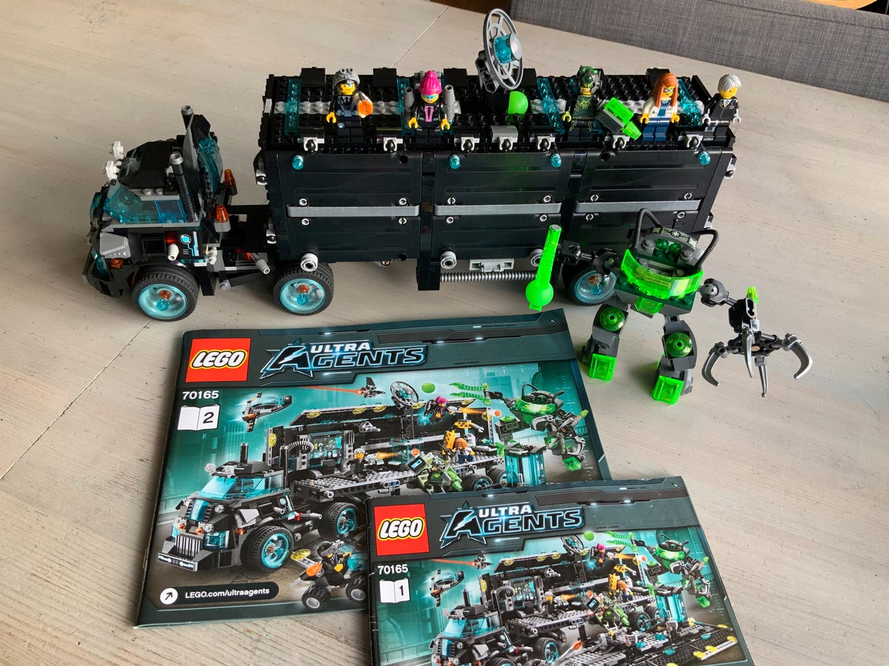 70165 Lego Set Ultra Agents Mission Hq LEGO ULTRA AGENTS 70165