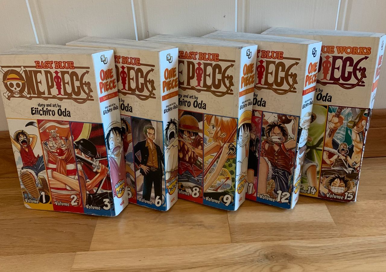 Selger One Piece, bok 1 - 15 | FINN-torget