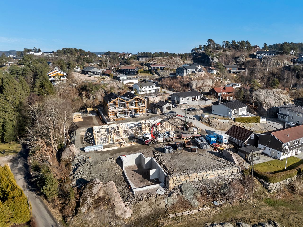 Image #1 Søgne/Eikeheia - Moderne boliger med mulighet for hybel. Solrik og vestvendt beliggenhet
