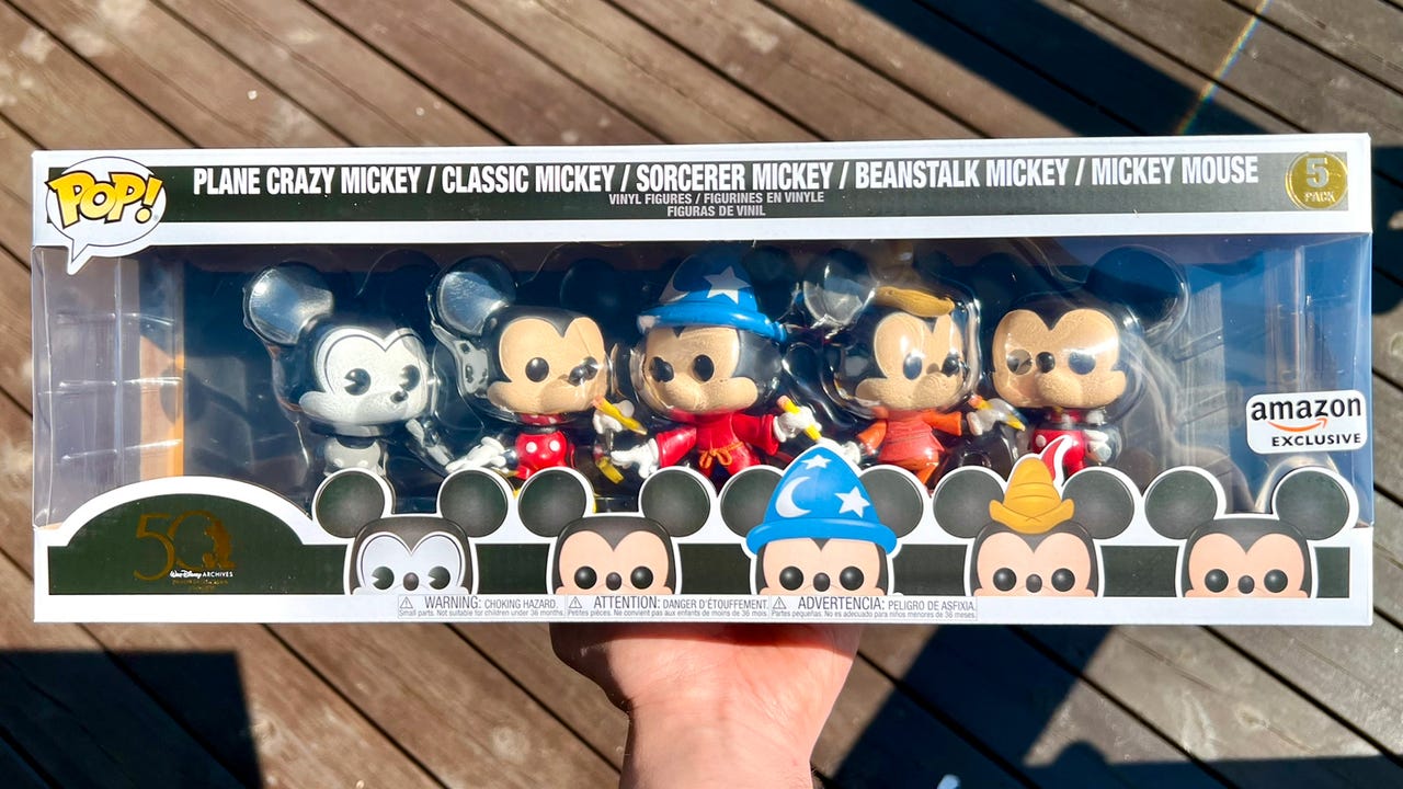 Funko Pop! Mickey Mouse 5 Pack | Walt Disney Archives | 50th