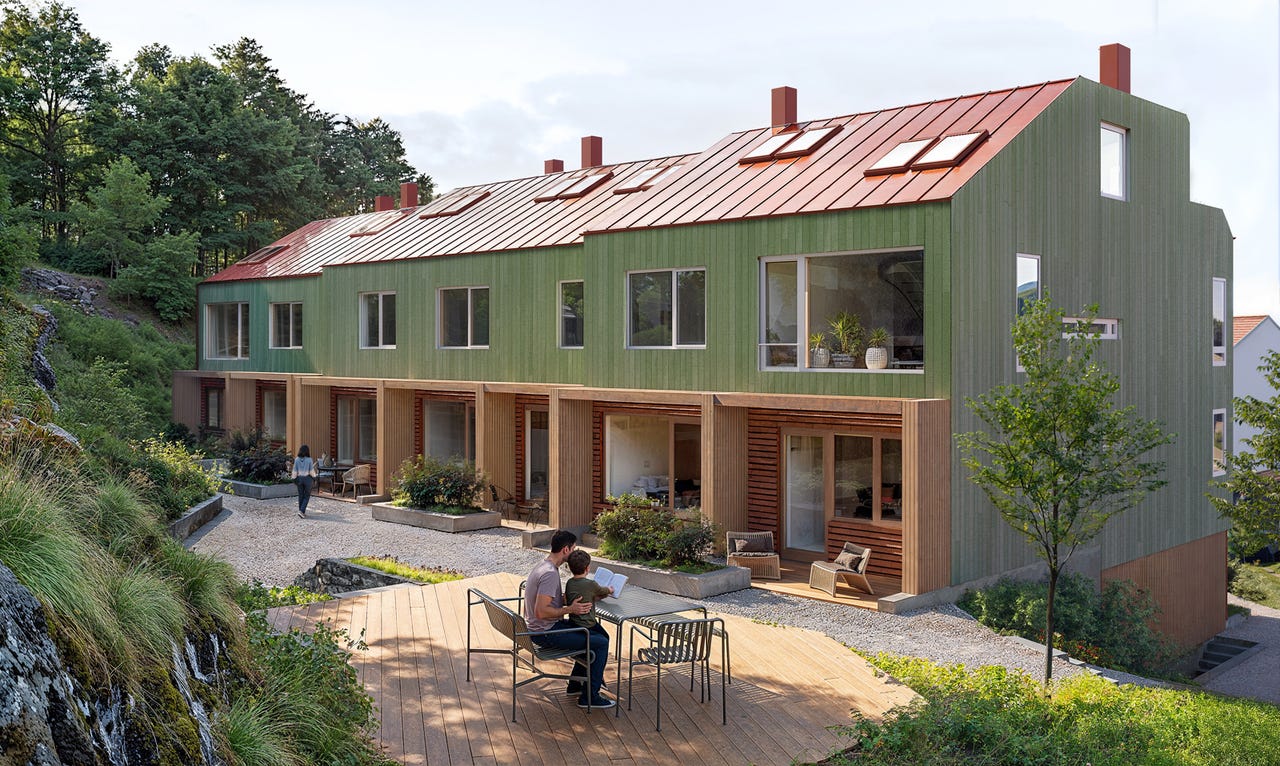 Rekkehus med private takterrasser | kontakt megler for visning ...