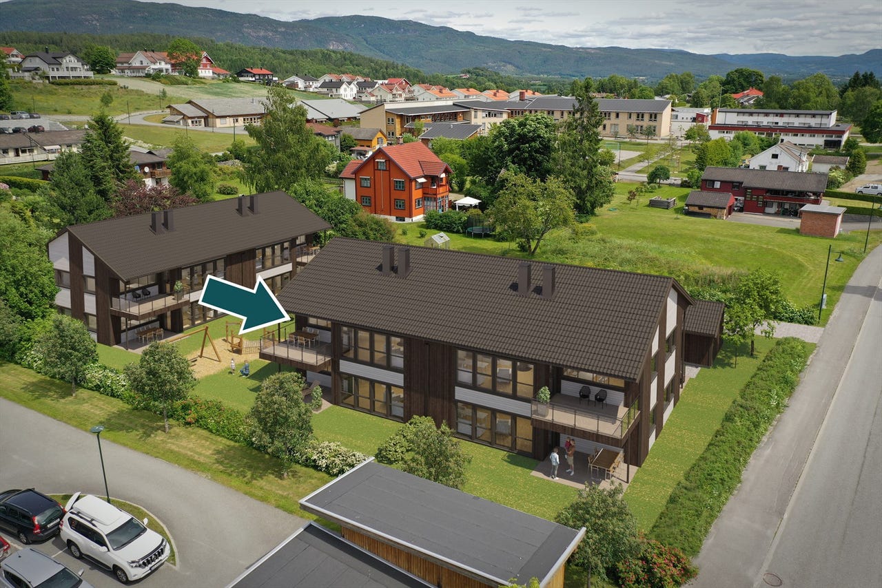 Moderne leiligheter midt i hjertet av Bø-sentrum| 3 soverom| Store ...