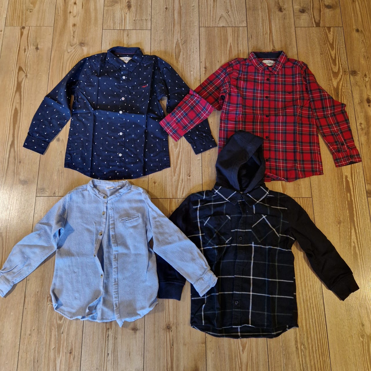 4 skjorter str 122/128 | FINN-torget