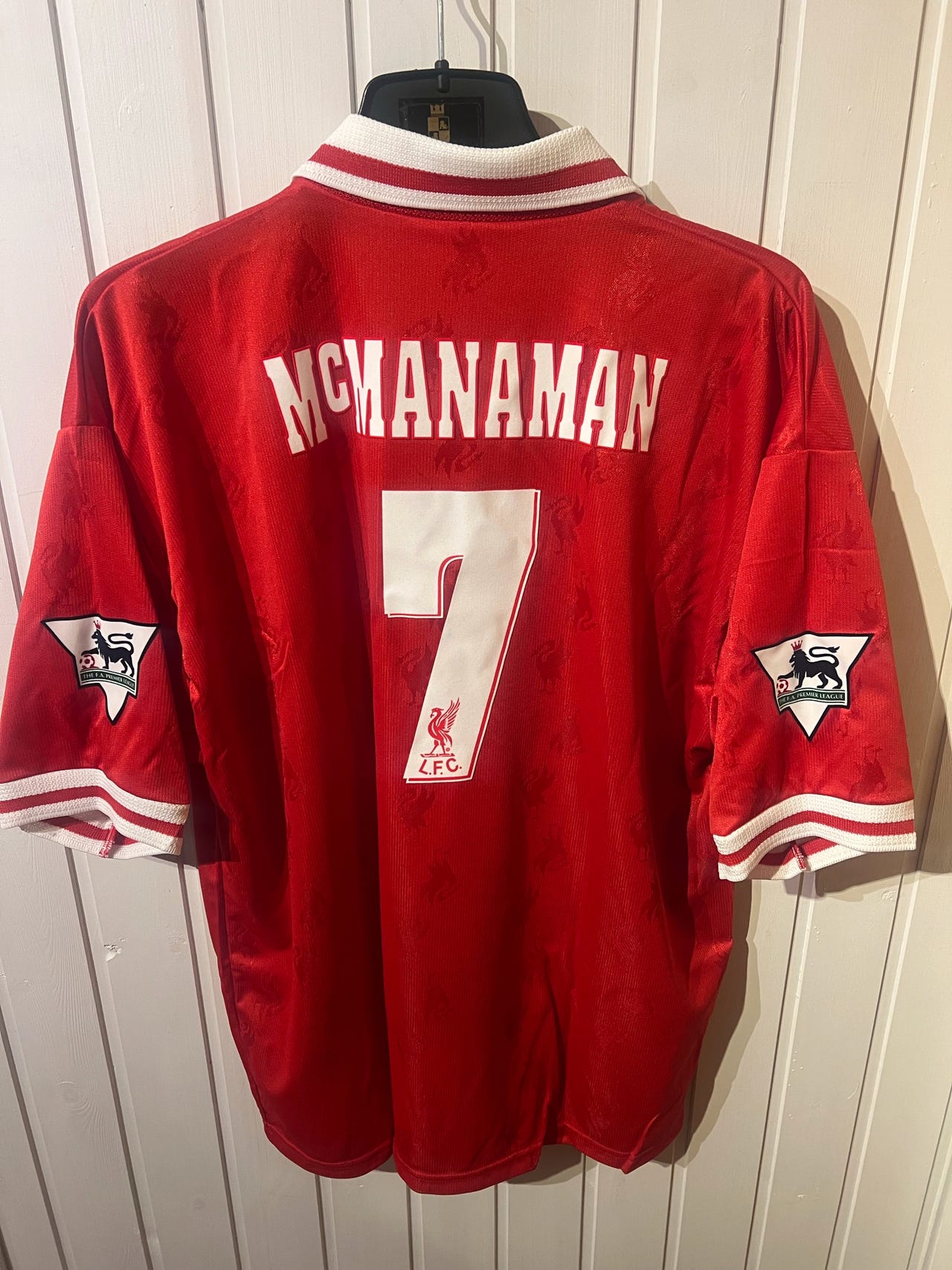 1996/97 リバプール Liverpool FC #7 マクマナマン 1996/97 リバプール Liverpool FC #7 マクマナマン