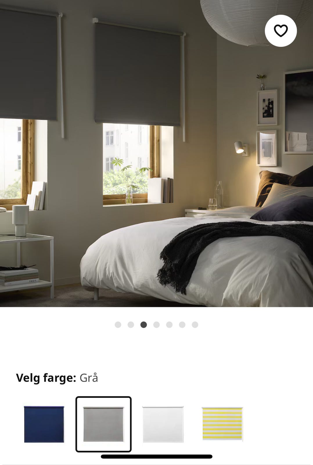 (Reservert) Rullegardin Fridans - lystett 100x195 | FINN-torget