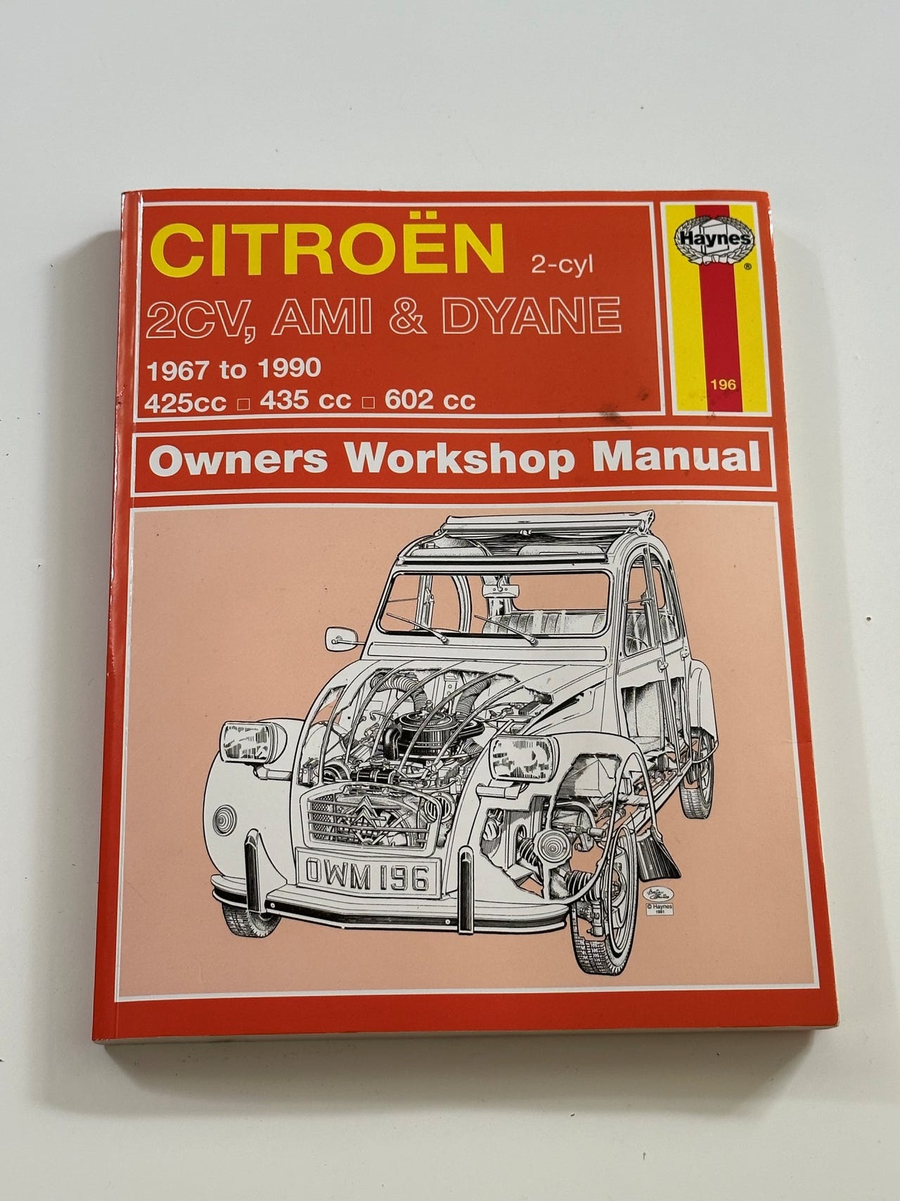 【希少】Haynes シトロエン2CV ワークショップマニュアル 91uq7wlCvpL._UF350,350_QL50_.jpg