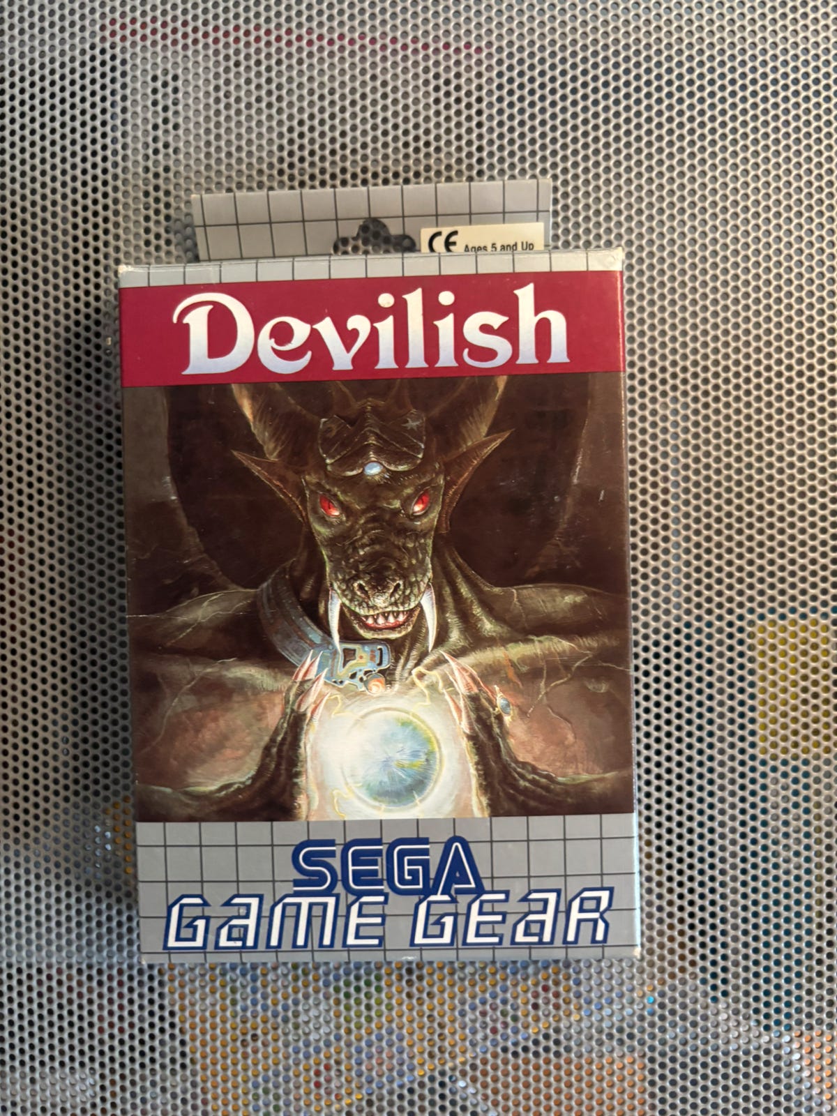 Jeu Sega Gamegear Devilish - Version PAL Loose - En Très Bon État (TBE)