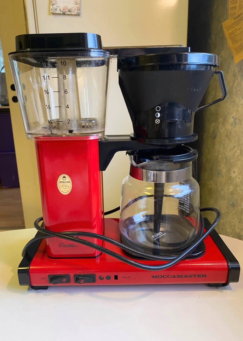 Rød moccamaster | FINN-torget