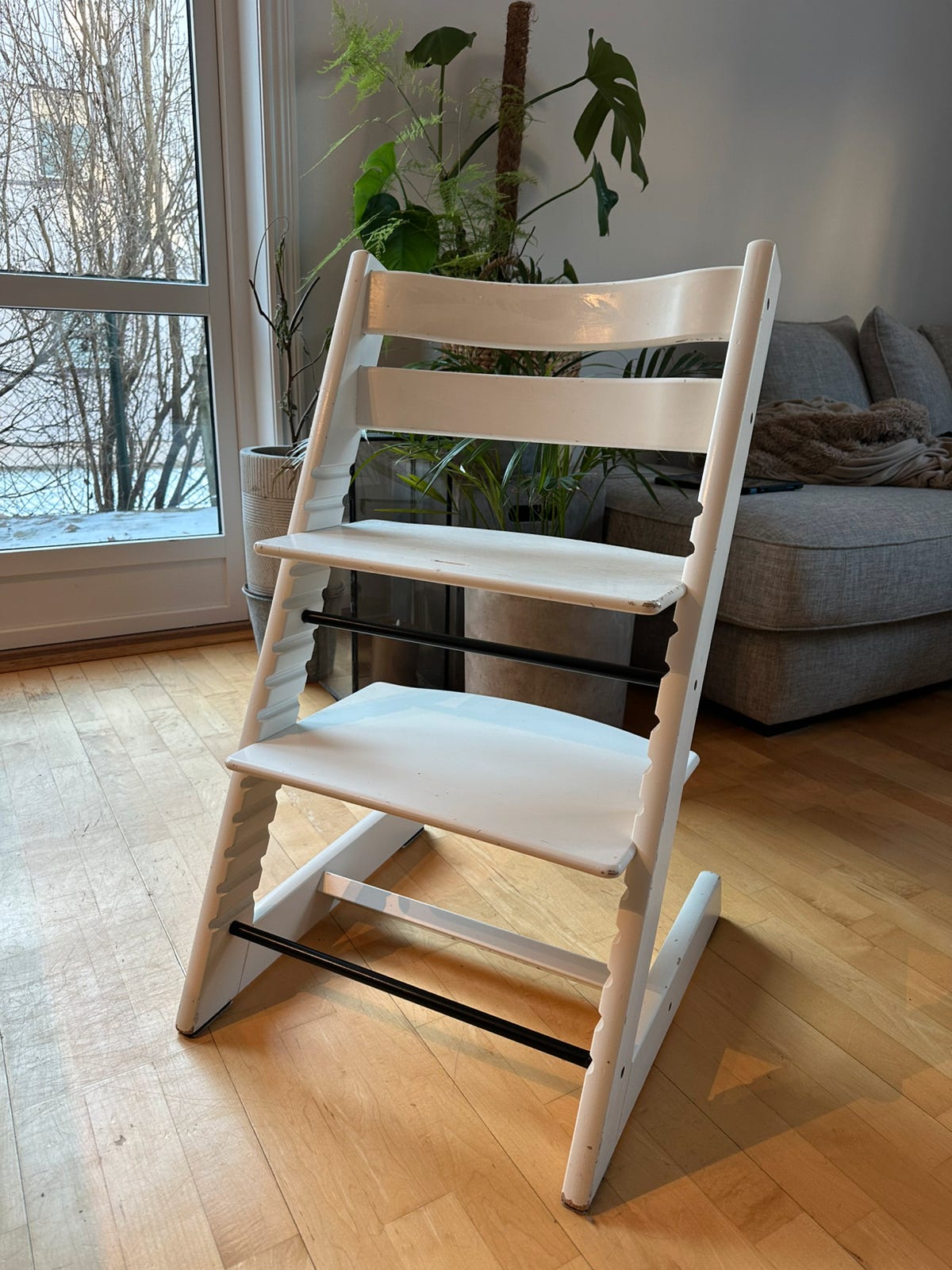 Stokke Tripp trapp stol Hvit | FINN-torget