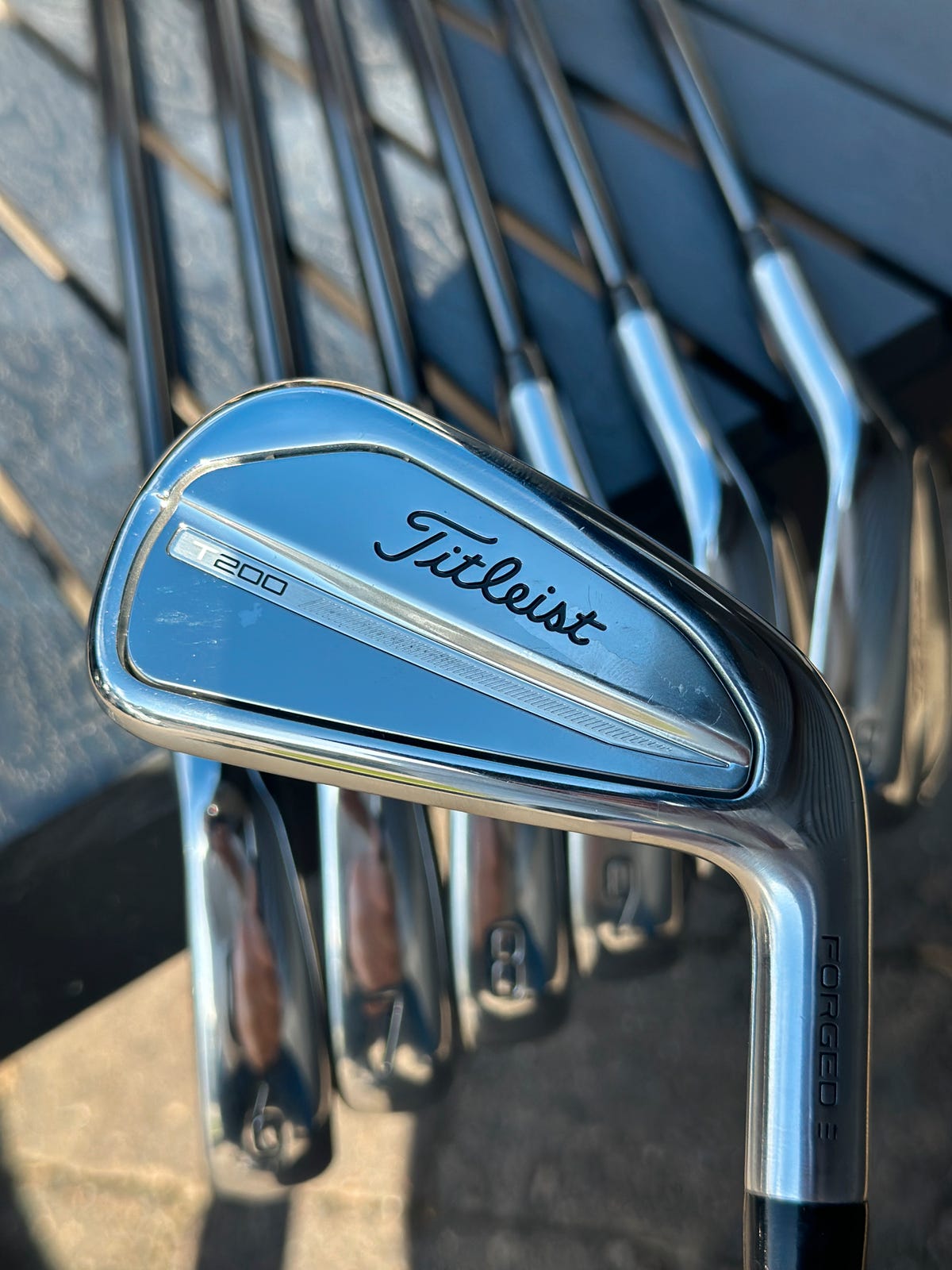 Set De Fers Titleist T200 5-GW 2023 - KBS Tour Lite Regular Flex - Excellent état - Occasion