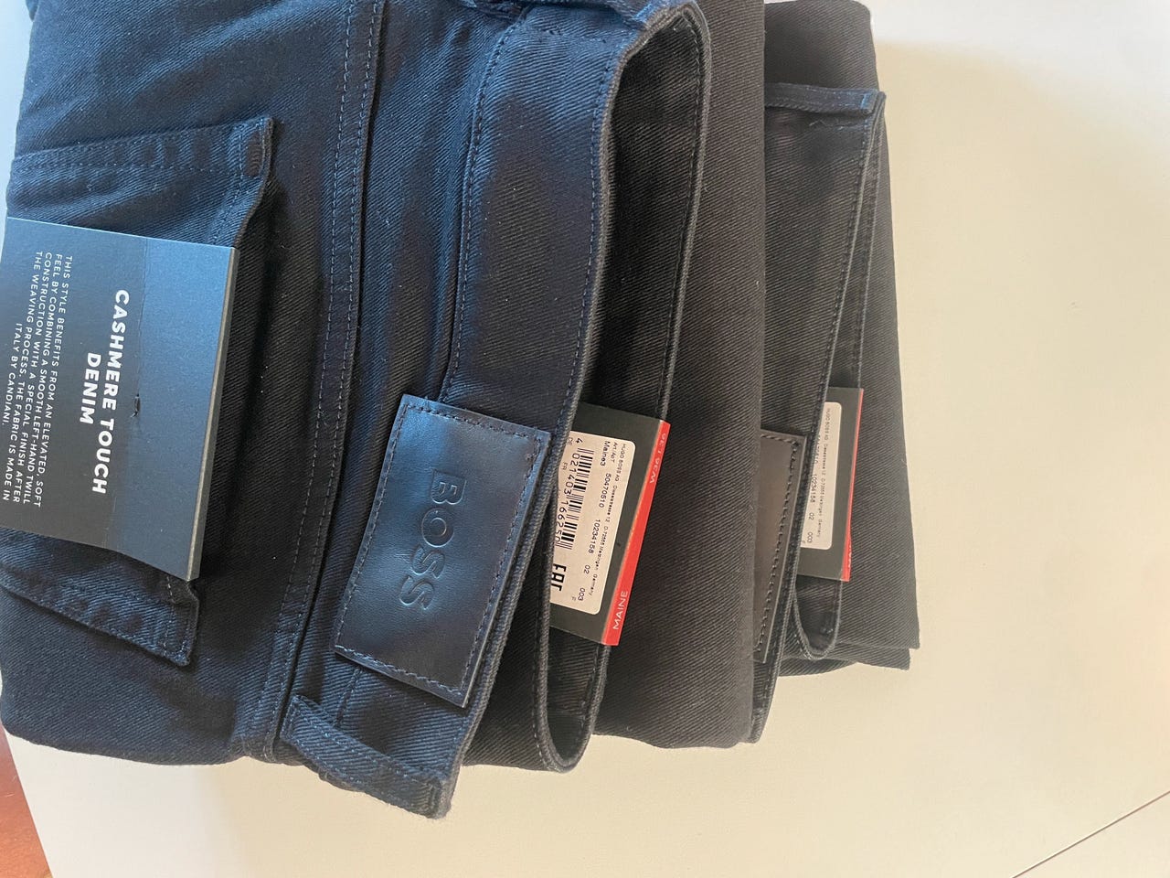 Cashmere Maine3 Hugo Boss BOSS Maine Regular-fit Jeans In Super