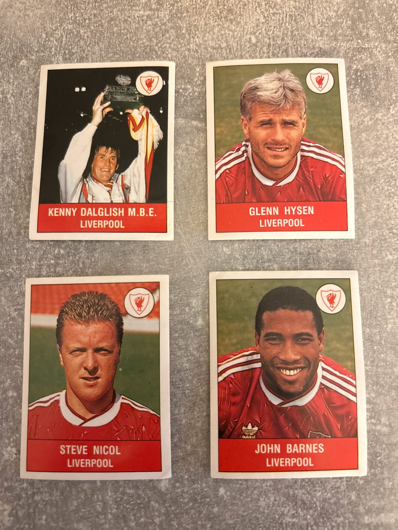 GLENN HYSÉN Swedish professional football player in Liverpool FC Stock Photo